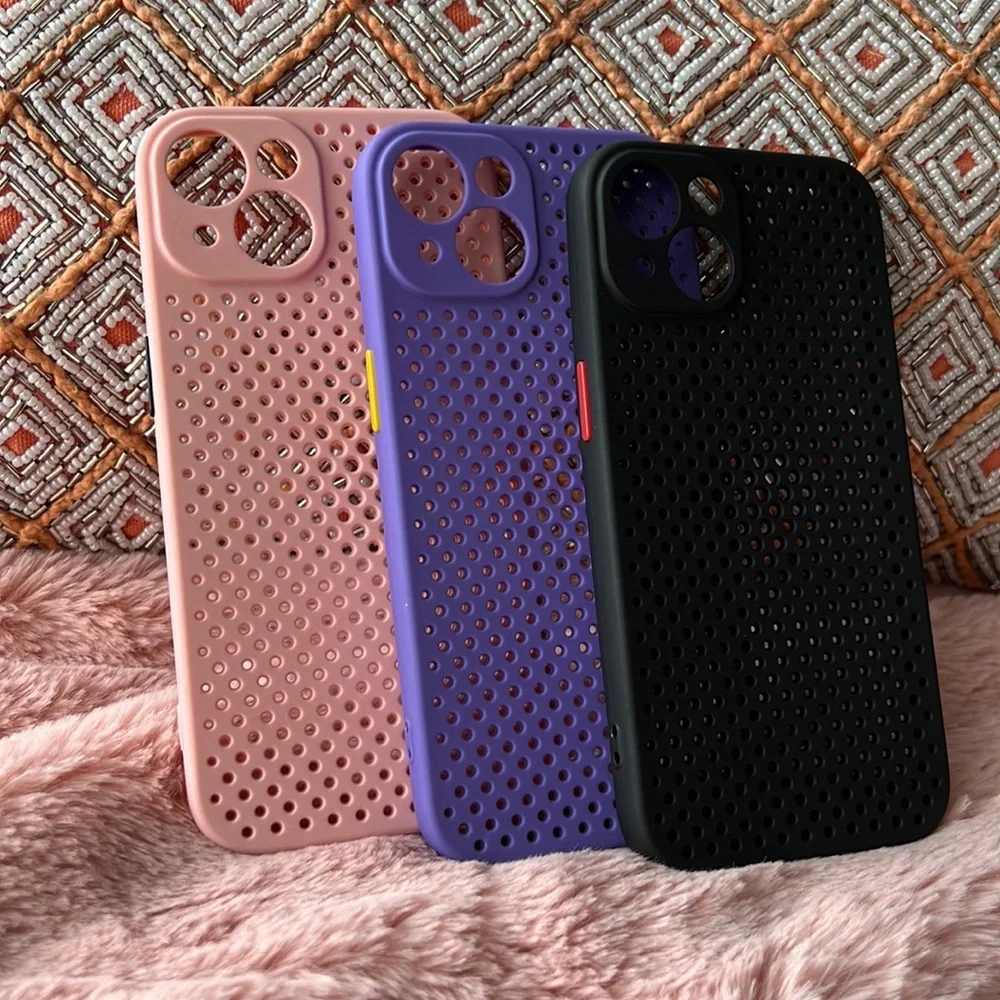For iPhone 13 phone case with heat dissipation
